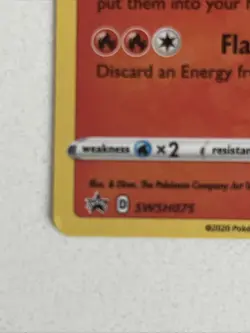2020 Pokemon Black Star Promo Special Delivery Charizard SWSH075 - Image 4
