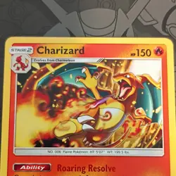 Charizard 14/181 SM-Team Up Rare Non Holo English 2019 Roaring Resolve - Image 3