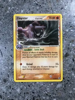 Pokemon TCG Cards Cloyster 14/101 Dragon Frontiers Rare - Image 1
