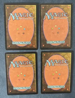 MTG 4X JAPANESE TEMPEST CAPSIZE MAGIC THE GATHERING INSTANT BLUE COMMON CARDS - Image 2