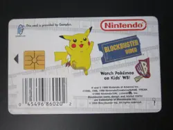 JIGGLYPUFF POKEMON SNAP STATION BLOCKBUSTER VIDEO CHIP CARD COOL COLLECTIBLE - Image 5