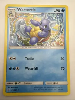 Pokemon - Wartortle 24/181 - Team Up - Uncommon - Near Mint - Image 1