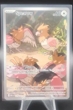 2025 Pokemon Spearow 151/132 Me01: Mega Evolution Holo - Image 1