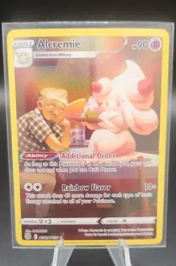 2022 Pokemon Alcremie 065/142 Sv07: Stellar Crown Holo - Image 1