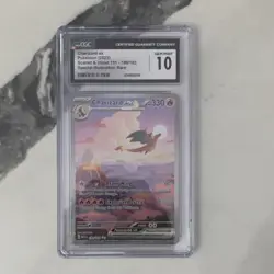CGC 10 Charizard ex 199/165 Scarlet & Violet 151 SIR Holo English 2023 - Image 1