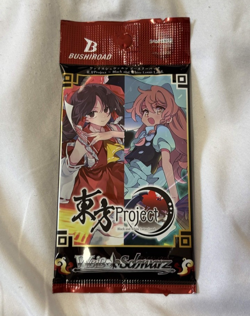 Touhou Project Black and White Lotus Land Booster Pack Sealed Weiss Schwarz - Image 1