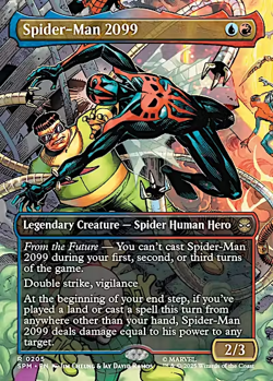 MTG Spider-Man 2099 Regular (Borderless) Marvel's Spider-Man NM SPM - Image 1