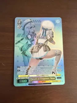 Weiss Schwarz NIKKE Pursuit of Firepower, Neon NIK/S117-PE01 PR Promo - Image 1