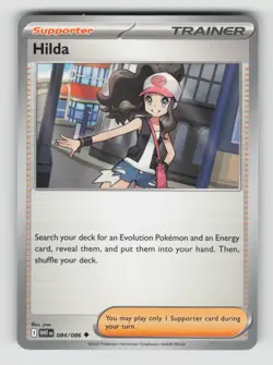 Hilda 084/086 Uncommon White Flare Pokemon Near Mint - Image 1