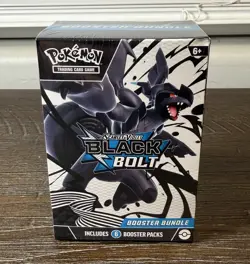Pokemon TCG Black Bolt Scarlet and Violet Booster Bundle Factory Sealed - 1 Box - Image 1