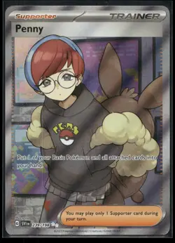 Penny 239/198 Ultra Rare Scarlet & Violet Pokemon Holo Near Mint - Image 1