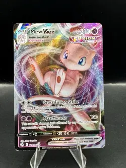 The Pokemon Company Mew VMAX 114/264 Fusion Strike Ultra Rare Holo 310 HP EN - Image 1