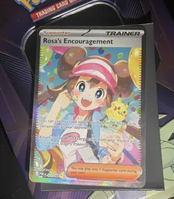 Rosa's Encouragement 123/088 Perfect Order Secret Illustration Rare - Image 2