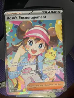 Rosa's Encouragement 123/088 Perfect Order Secret Illustration Rare - Image 4