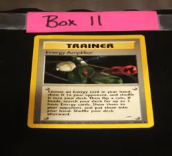 Energy Amplifier 98/105 - Neo Destiny Pokemon Card-NM - Image 1