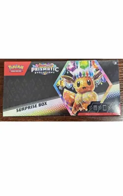🔥 Pokemon Trading Card Game: Scarlet & Violet Prismatic Evolution Surprise Box - Image 1