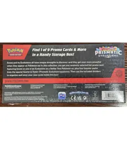 🔥 Pokemon Trading Card Game: Scarlet & Violet Prismatic Evolution Surprise Box - Image 3