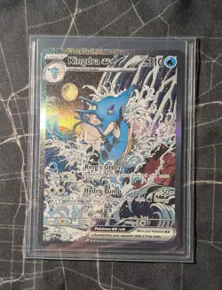 Pokemon TCG: Kingdra EX # 131 Scarlet & Violet Black Star Promo Holo 2024 - NM+ - Image 1