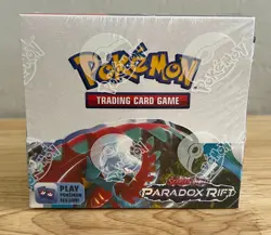 Pokemon TCG Paradox Rift Booster Box Factory Sealed (36 Sealed Booster Packs) - Image 1