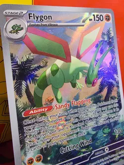 Flygon 101/094 SIR Phantasmal Flames Pokemon TCG NM Full Art Illustration Rare - Image 5