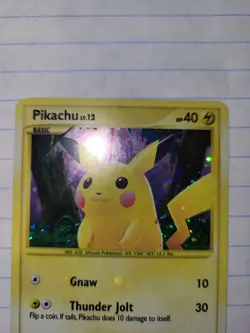 Pikachu Rising Rivals Pokemon Card Secret Rare Holo 112/111 - Image 5