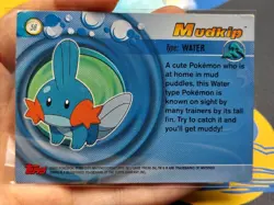 Topps Pokemon Advanced Mudkip #58 Water Pokemon Card English 2003 - Image 2