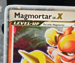 Magmortar LV.X 123/123 Mysterious Treasures Holo Ultra Rare 2007 Pokemon TCG - Image 3