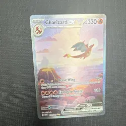 Pokemon TCG Charizard ex 199/165 Scarlet & Violet 151 SIR Full Art Holo ENG - Image 3