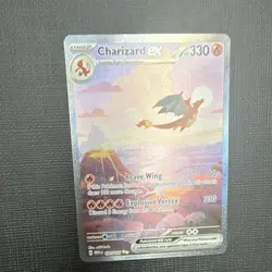 Pokemon TCG Charizard ex 199/165 Scarlet & Violet 151 SIR Full Art Holo ENG - Image 4