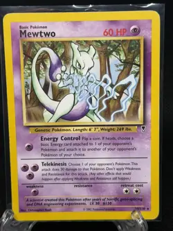 2002 Pokemon Mewtwo Legendary Collection Rare 29/110- MP - Image 1