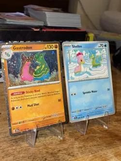 Pokemon Gastrodon 107/191 + Shellos 046/191 Cosmos Holo Promo NM - Image 1