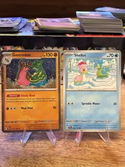 Pokemon Gastrodon 107/191 + Shellos 046/191 Cosmos Holo Promo NM - Image 2