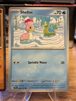 Pokemon Gastrodon 107/191 + Shellos 046/191 Cosmos Holo Promo NM - Image 4