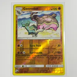 Gastrodon 54/111 Uncommon Reverse Holo Card SM - Crimson Invasion Pokemon TCG LP - Image 1