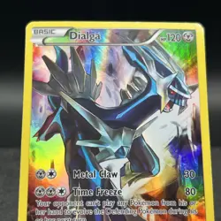 Dialga XY77 Black Star Promo Pokemon Card #A - Image 5