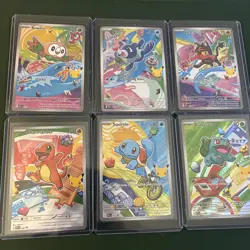 Pokemon 2026 First Partner Series 1 Illustration Collection set of 6 - Image 1