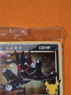 Pokemon Greninja TCG Star SWSH144 Celebrations Black Star Promo Holo Card Sealed - Image 2