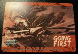 Going First Box Topper Promo RKN/S115-E Rurouni Kenshin Weiss Schwarz - Image 1