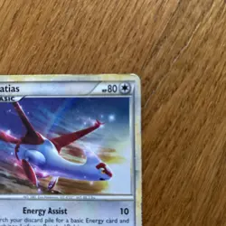 2010 POKEMON Card TCG Latias HGSS10 Black Star Promos Cosmos HOLO Holofoil MP - Image 4