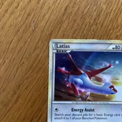 2010 POKEMON Card TCG Latias HGSS10 Black Star Promos Cosmos HOLO Holofoil MP - Image 5