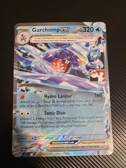 Garchomp Ex 038/182 Prize Pack Play Stamp - Pokemon TCG Card NM - Image 1