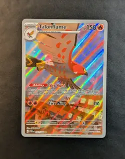 Talonflame 091/088 Holo Illustration Rare Perfect Order Pokemon NM - Image 1