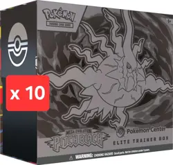 *Presale* x10 Pokemon Pitch Black Elite Trainer Box ETB Pokemon Center Exclusive - Image 1