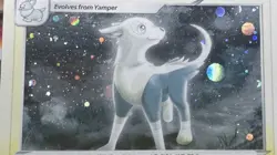 Sun Bleached Pokemon TCG Boltund 076/202 Cosmos Holo Promo - Read Description! - Image 1