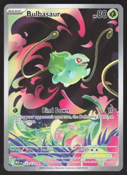 Bulbasaur 133/132 Holofoil ME01: Mega Evolution Near Mint - Image 1