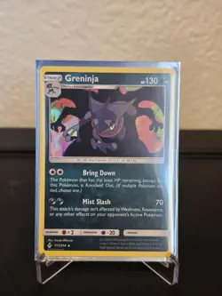 Pokemon TCG: Greninja 117/214 - Unbroken Bonds Holo Rare NM - Image 1