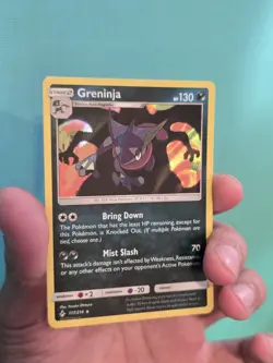 Pokemon TCG: Greninja 117/214 - Unbroken Bonds Holo Rare NM - Image 3