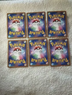 LOTO 6x Carte Pokemon PIKACHU 020/M-P Giapponese Promo McDonald's 2021 NM/EX - Image 2