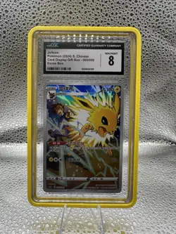 2024 Pokemon Chinese Jolteon 005/008 Eevee Gift Box CGC 8 NM/MINT - Image 1