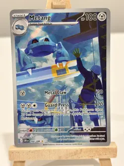 2026 Pokemon Mega Evolution Chaos Rising Metang Illustration Rare #094/086 - Image 1